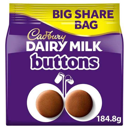 Cadbury Dairy Milk Buttons 184.8g