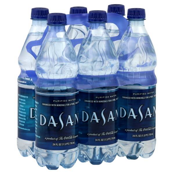 DASANI Enhanced With Mineral Purified Water (6 x 24 fl oz)