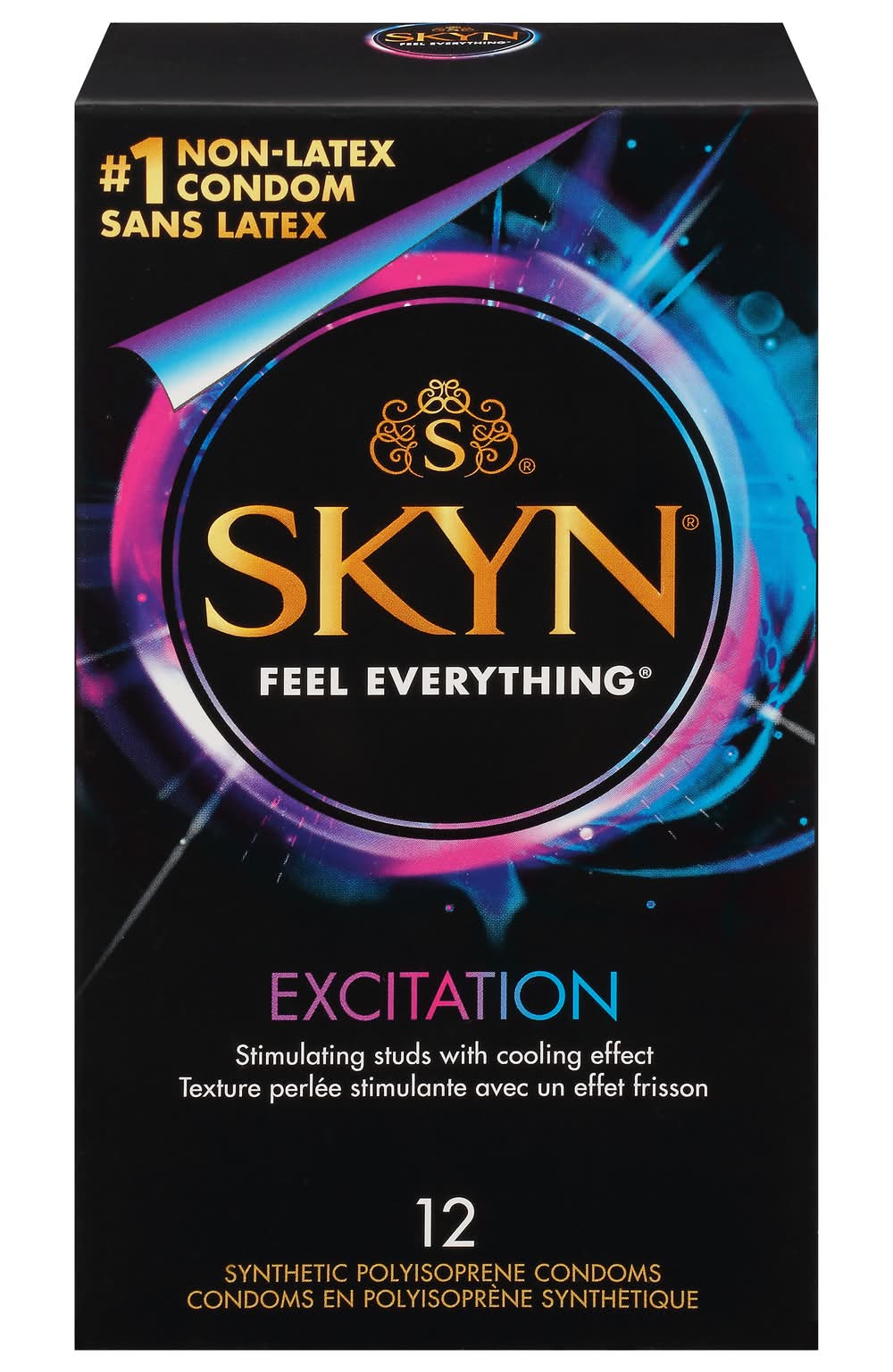 Skyn Excitation Non-Latex Lubricated Condom - Delivery in Under an Hour |  Family Planning & Sexual Wellness | Uber Eats