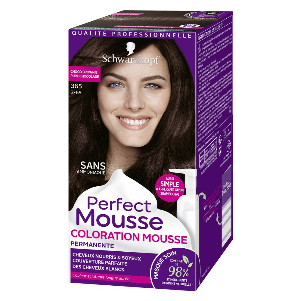 Schwarzkopf - Perfect mousse 365 brownie (90g)