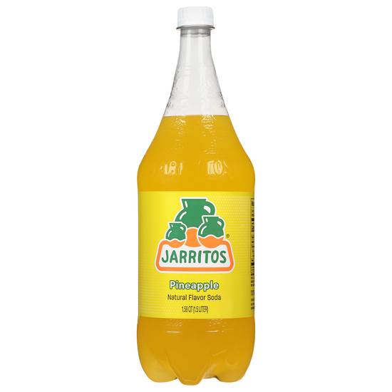 Jarritos Pineapple Flavor Soda (1.58 qt)