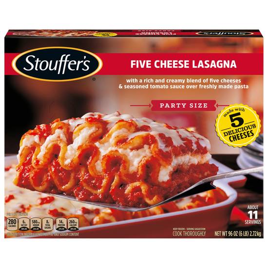 Stouffer's Party Size Cheese Lovers Lasagna