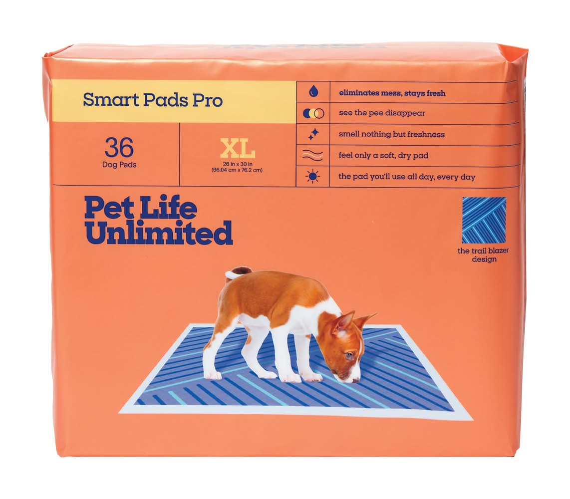 Pet Life Unlimited Smart Pads Pro Dog Pads, XL (Size: 36 Count)