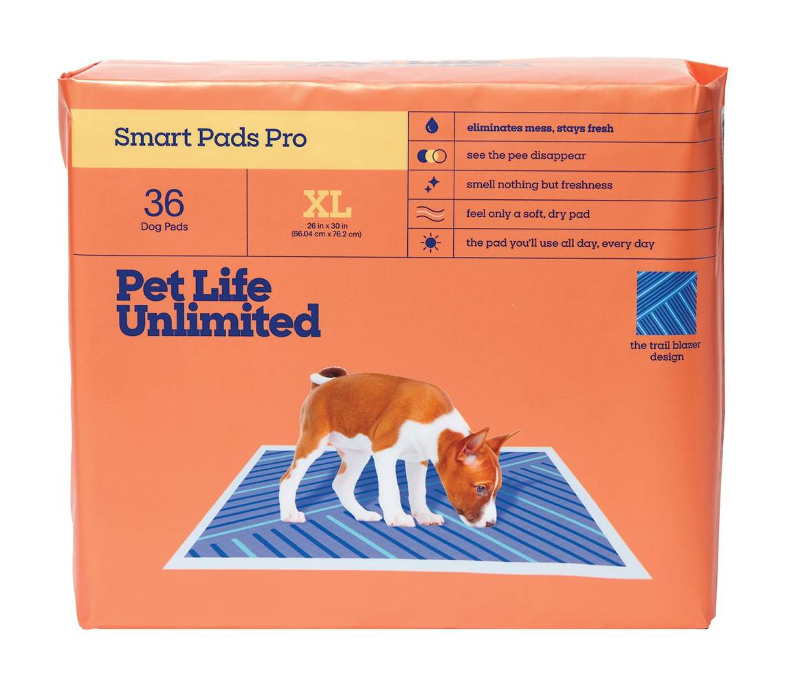 Pet Life Unlimited Smart Pads Pro Dog Pads, XL (36 ct)