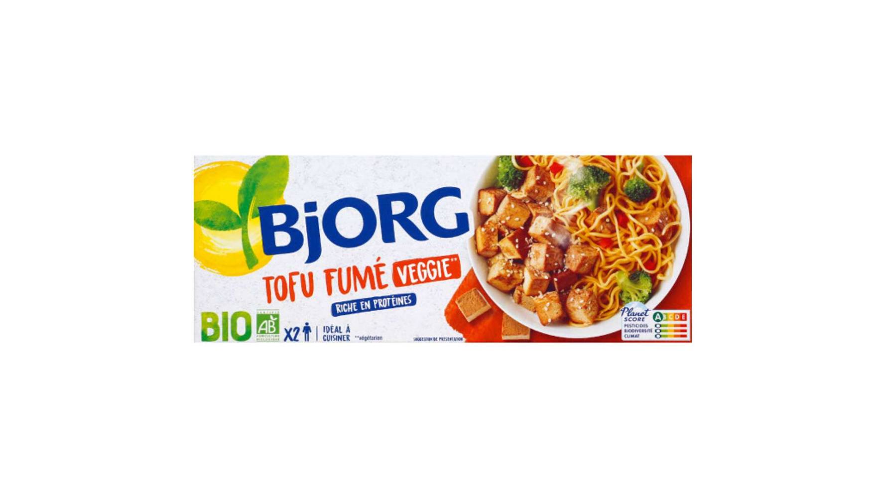 Bjorg - Bio tofu fumé  (2 pièces)