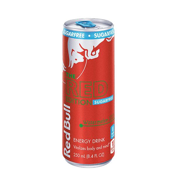 Red Bull Sugar Free Watermelon Energy Drink 8.4oz