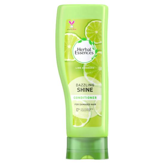 Herbal Essences Dazzling Shine Conditioner | Lime Scent | Hair Gloss For Shine | Cruelty Free