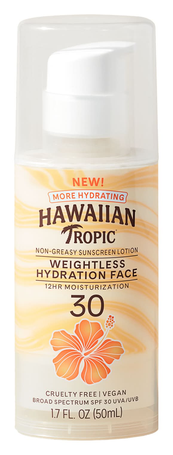 Hawaiian Tropic Silk Hydration Face Spf 30 Sunscreen (1.7 fl oz)
