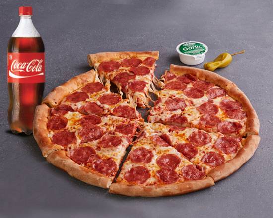 Promo Pizza Gigante de ingrediente + Bebida Familiar