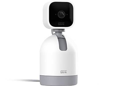 Blink Mini Pan-Tilt Wireless Camera, White (B09N6YCT3Y)