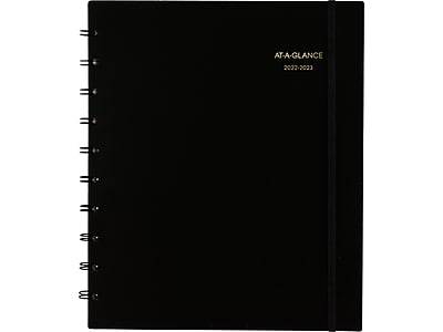At-A-Glance Move-A-Page Weekly/Monthly Academic Appointment Book Planner Black