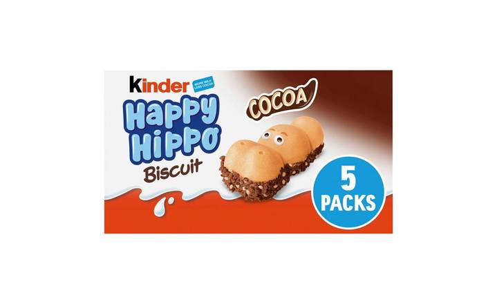 Kinder Happy Hippo Chocolate Cream Biscuits 5 pack 20.7g (401342)