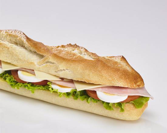 Sandwich jambon complet