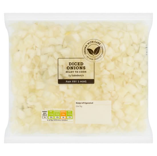 Sainsbury's Diced Onions (200g)