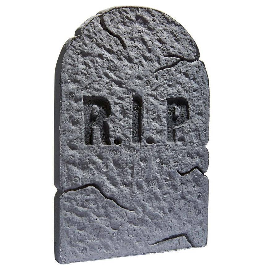 Party City Rip Tombstone (small/gray)