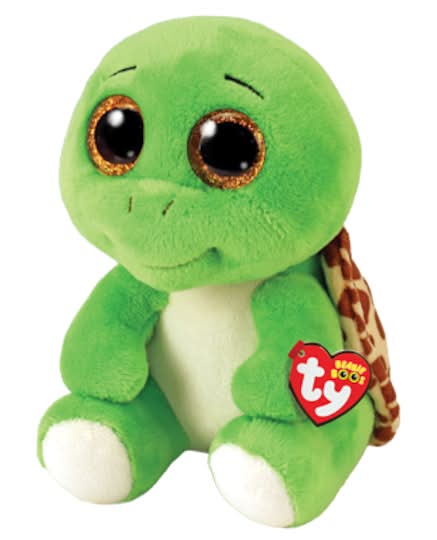 Ty Beanie Boos Turbo Green Turtle, Regular, Green