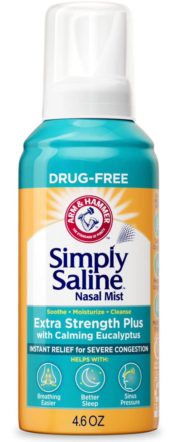 Arm & Hammer Simply Saline Extra Strength Plus Nasal Mist (4.6 oz)