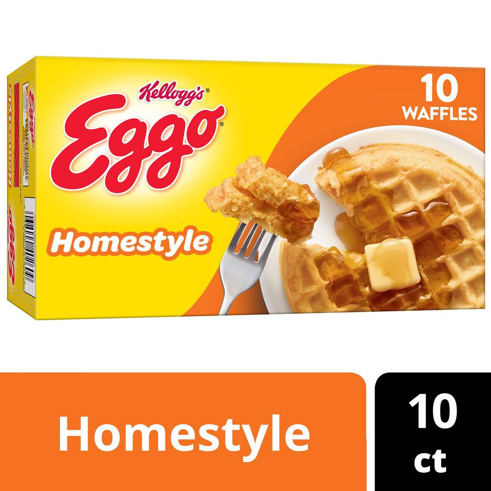 Kellogg's Eggo Homestyle Waffles (349 g, 10 ct)