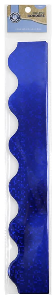 Crafter'S Closet Holographic Wave Borders