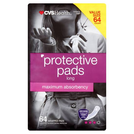 Cvs Health Women's Protective Pads Maximum Absorbency (long)