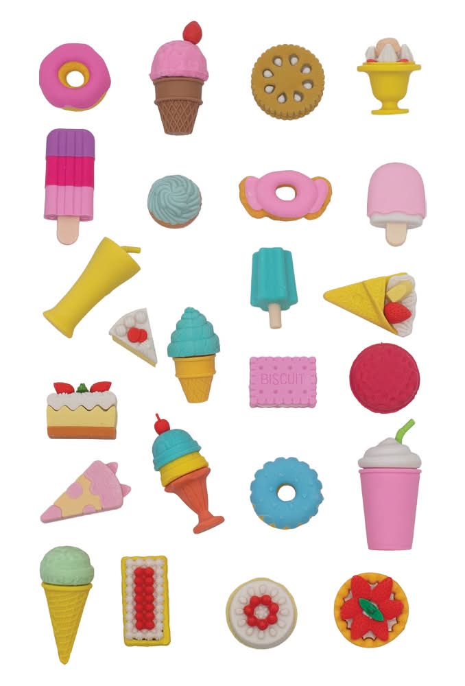 Pembrook Desserts Erasers