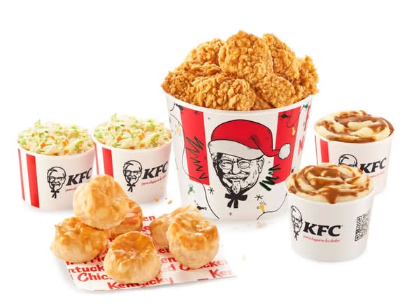 Bucket Navideño 24 Piezas