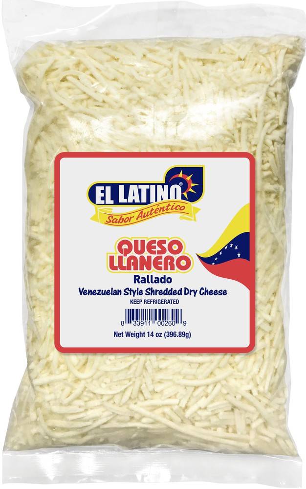 El Latino Venezuelan Shredded Dry Cheese