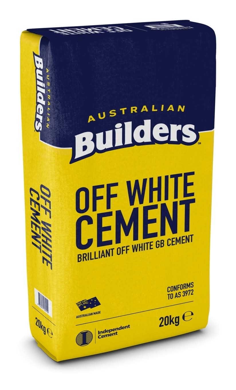 Australian Builders 20kg Off White Cement