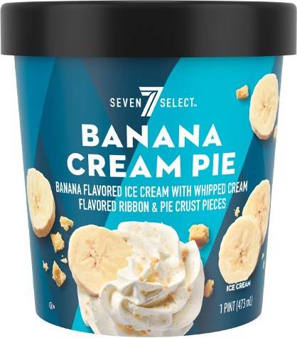 7-Select Go Yum Banana Cream Pie Pint