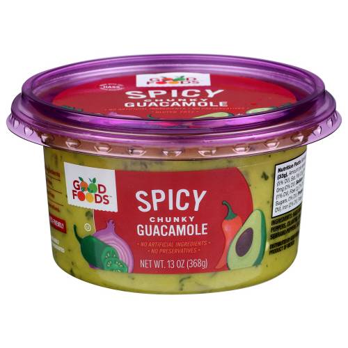 Good Foods Spicy Chunky Guacamole