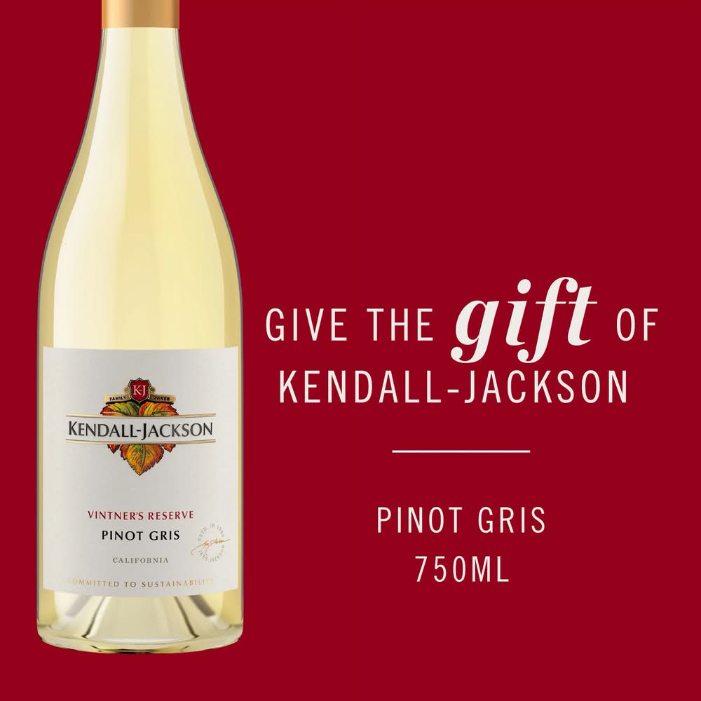 Kendall-Jackson Vintners Reserve Pinot Gris White Wine (750 ml)