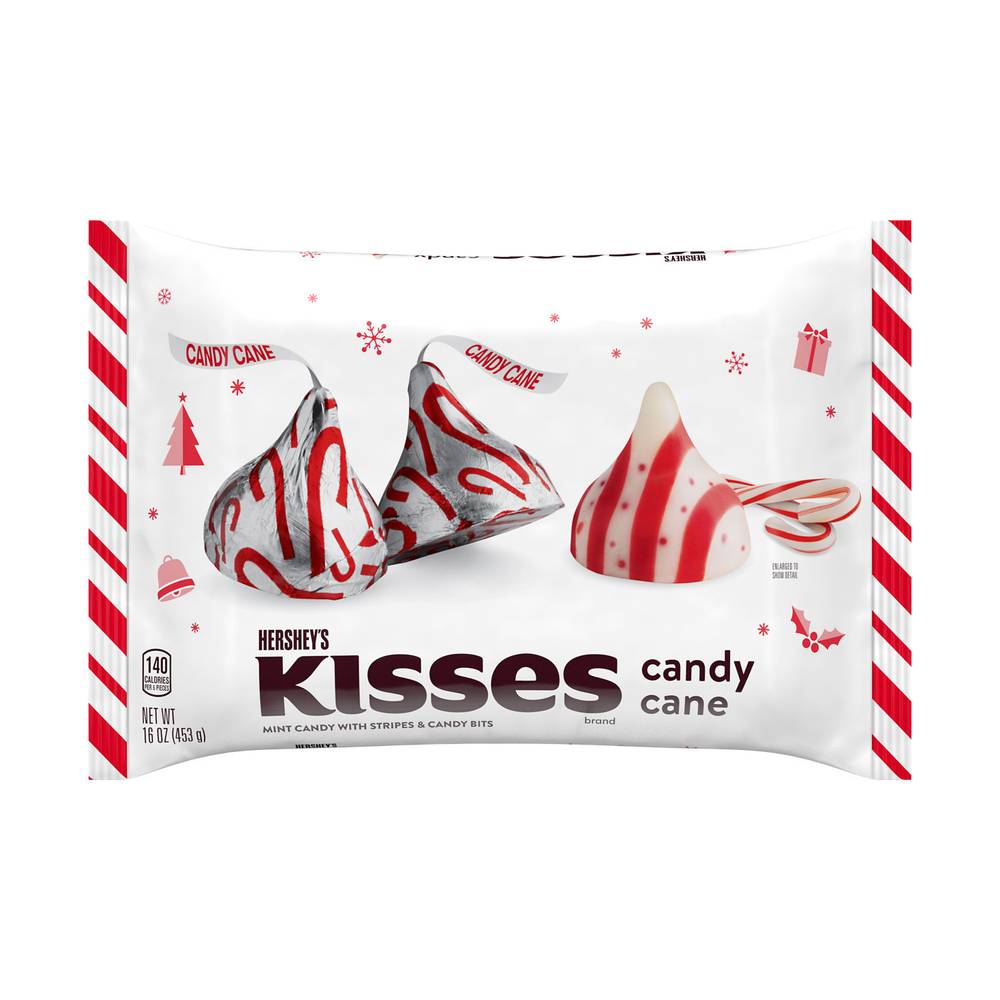 Hershey's Family Size Candy Cane Kisses (1 lbs)