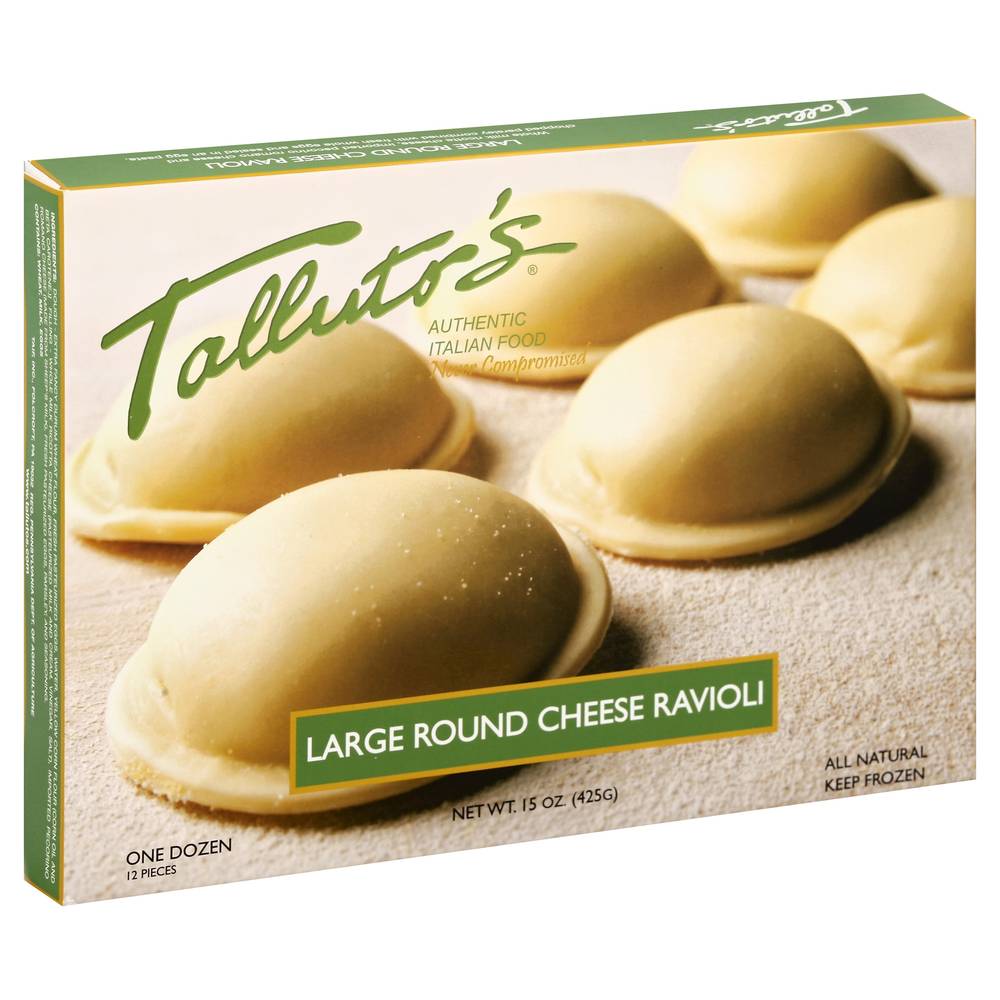 Talluto's Large Round Cheese Ravioli (15 oz, 12 ct)