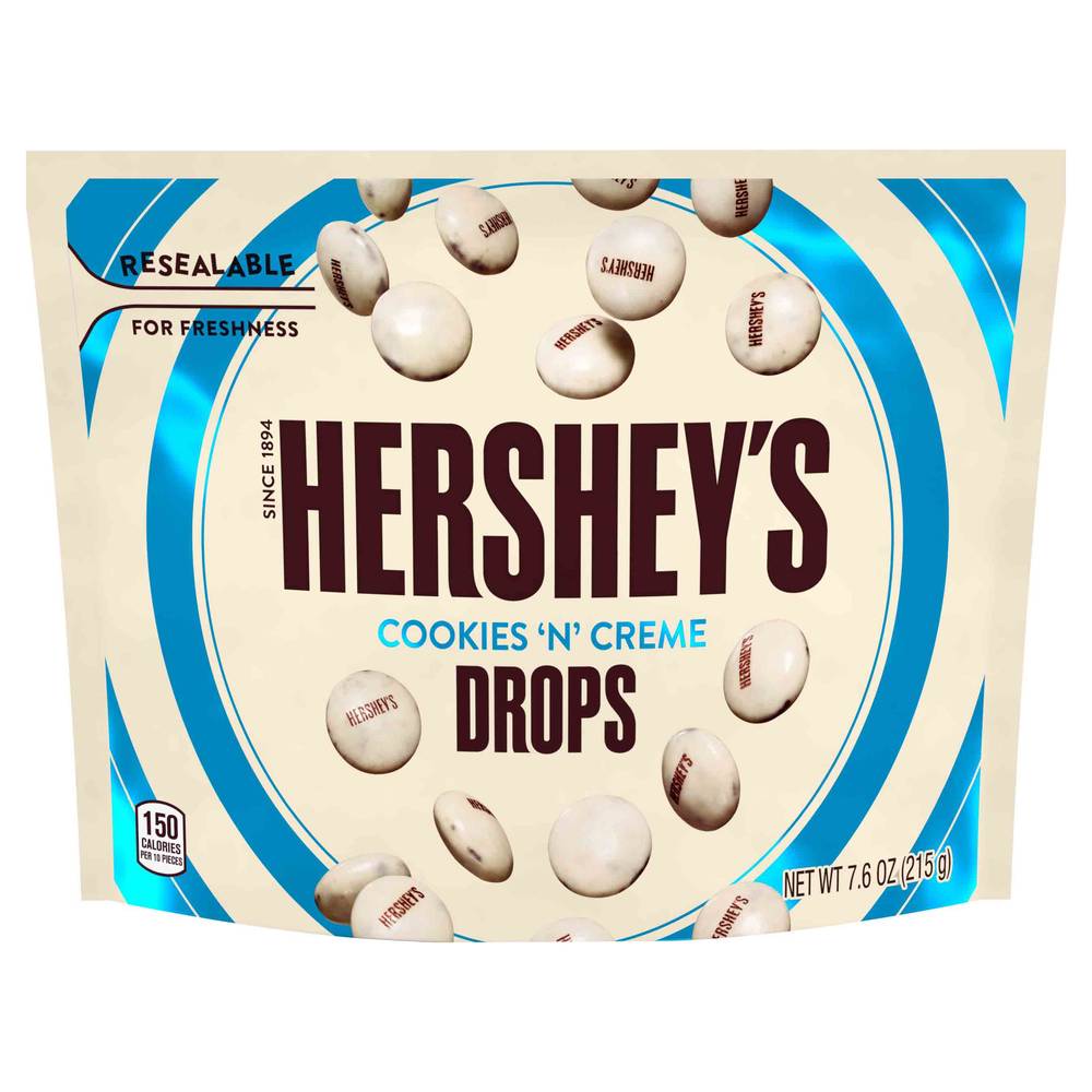 Hershey's Chocolate Drops, Cookies & Cream (7.6 oz)