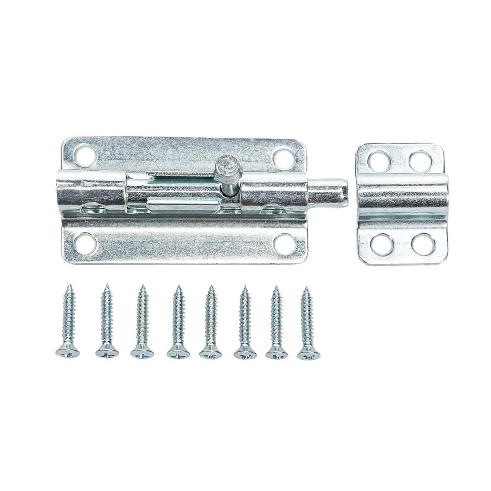 RELIABILT 4-in Zinc Steel Lockable Barrel Bolt | 605556