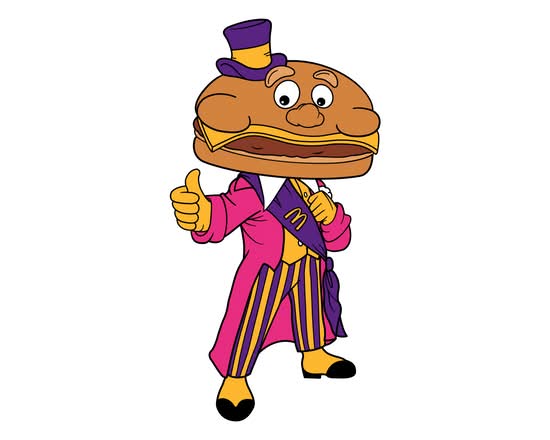 Mayor McCheese Sticker