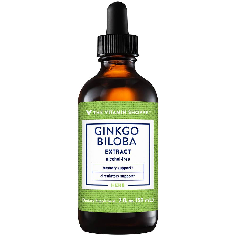 The Vitamin Shoppe Ginkgo Biloba Extract Dietary Supplement