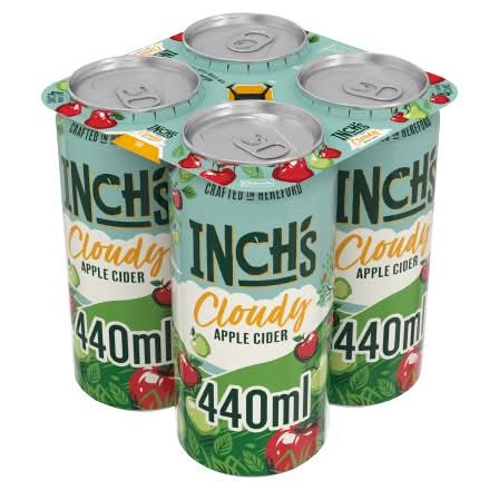 Inch's Cloudy Apple Cider (4 x 440ml)