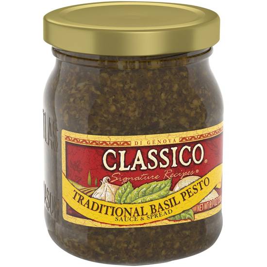 Classico Signature Recipes Traditional Basil Pesto Sauce & Spread
