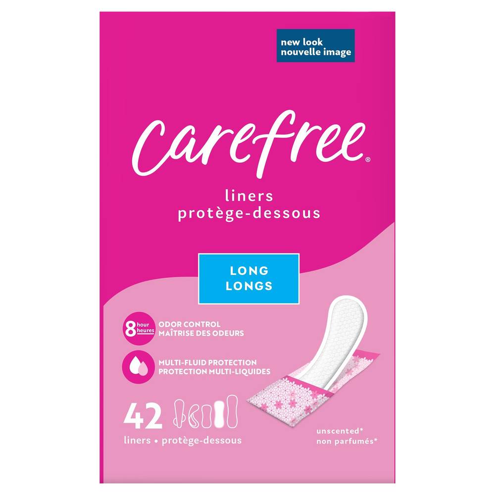 Carefree Long Pantiliners (3.2 oz)