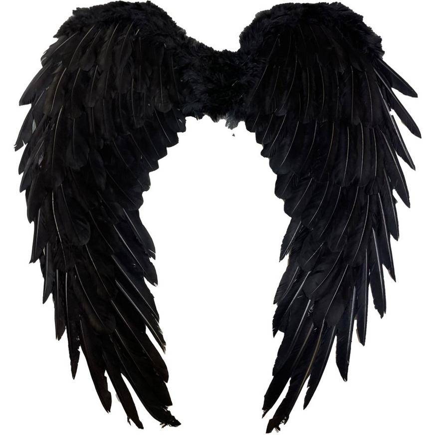 Party City Feather Wings, Female, Black