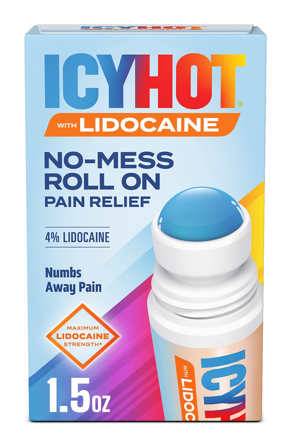Icy Hot Maximum Strength Lidocaine Pain Relief Liquid (1.5 oz)