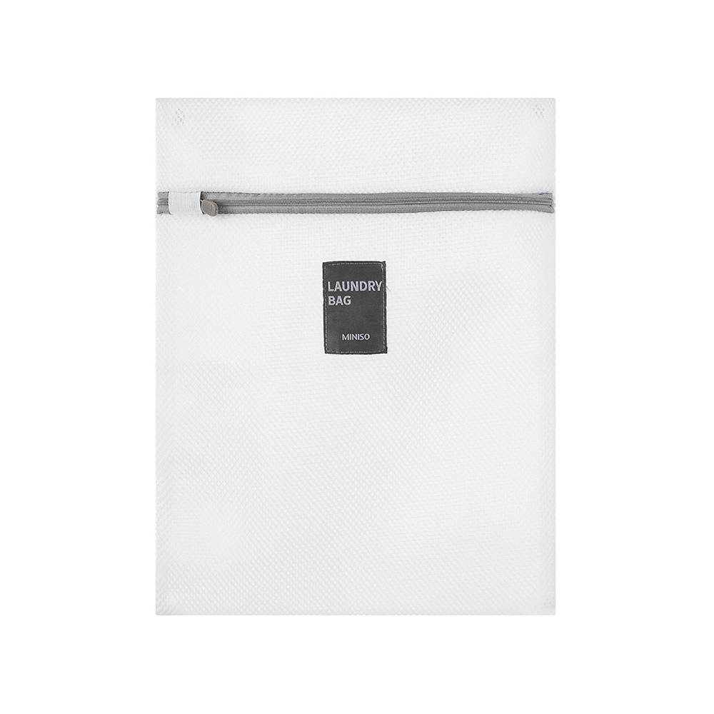 Miniso bolsa de lavado cuadrada blanco (1 pieza)