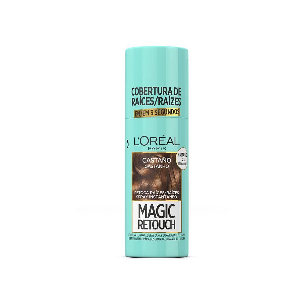 Spray Retoca Raíces Castaño Nº 3 Magic Retouch 75 Ml