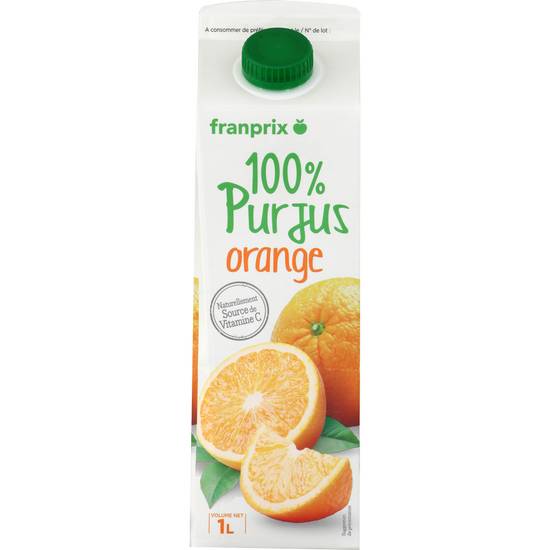 Pur jus orange Franprix 1l