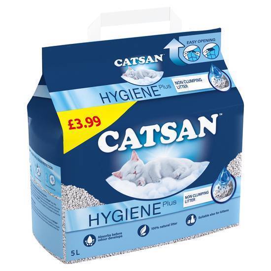 Catsan Cat Litter Pm Â£4.25* 5 Ltr