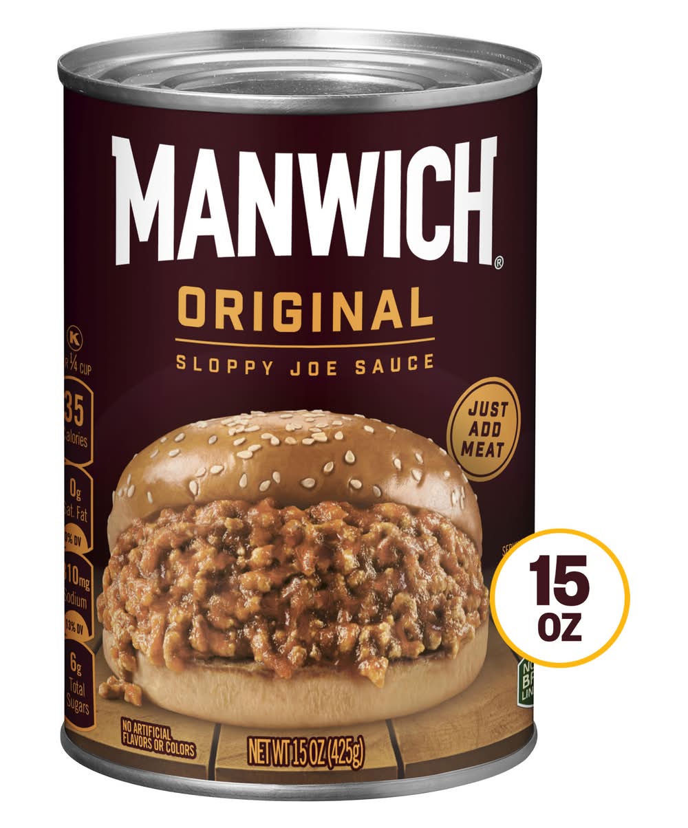 Manwich Original Sloppy Joe Sauce (15 oz)