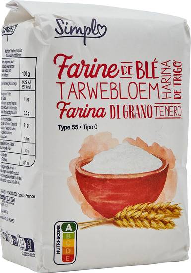 Type 55 - Farine de blé (1kg)