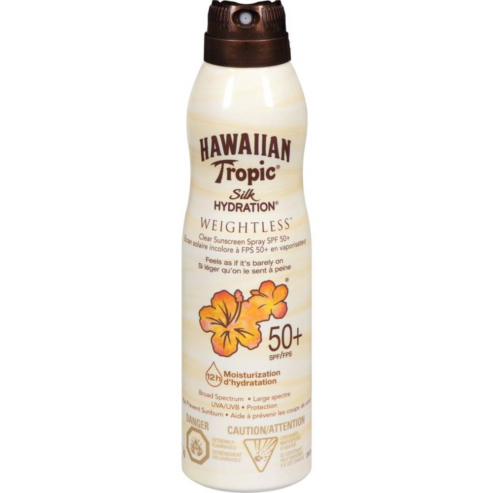 Hawaiian Tropic Silk Hydration Sunscreen Spray Spf 50 (170 g)