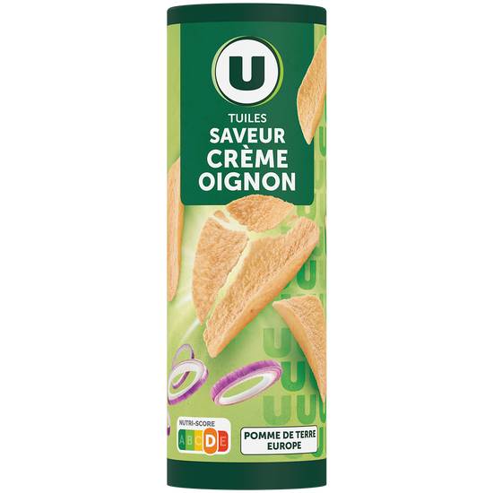 U - Tuiles au goût crème et oignon